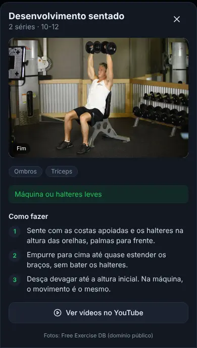 Execução em um toque